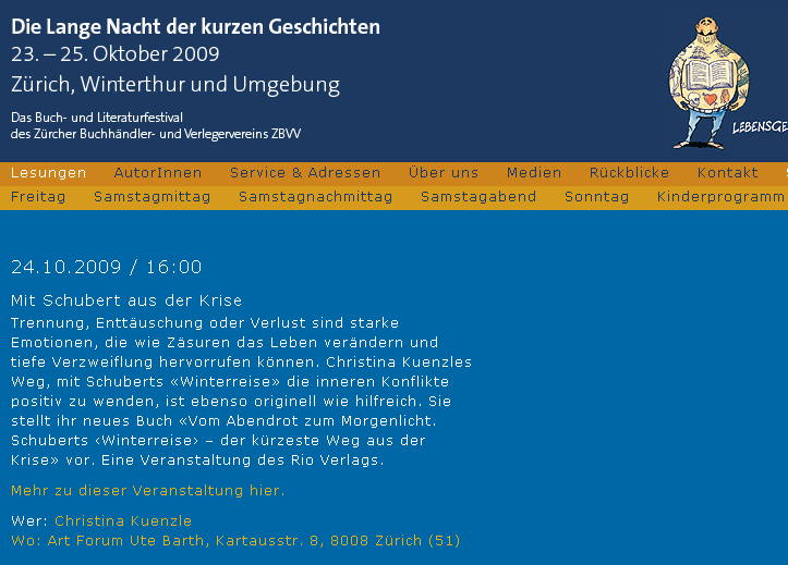Link zur Seite des Zürcher Buchhändler- und Verlegervereins