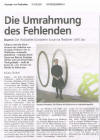 Anzeiger Wallisellen, Edgar Eberhard: Susanna Niederer Solo Show Art Forum Ute Barth, Zuerich