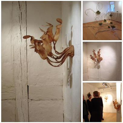 zu den FOTOS der Vernissage - Solo Show ANNA HANDICK @ gallery ART FORUM UTE BARTH Zurich > mehr Bilder bei FACEBOOK