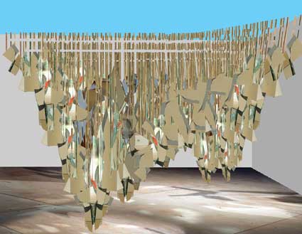 Selina Trepp Installation CAMOUFLAGE 2007 COMPOSITION