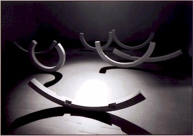Ina Brandt Installation -"Nächtlicher Tagtraum II"