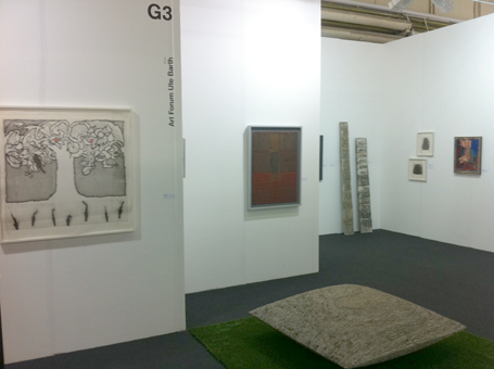 Stand G3 der Galerie ART FORUM UTE BARTH 