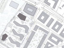 Grafik: Städtebauliche Struktur City West Grafik: Städtebauliche Struktur City West